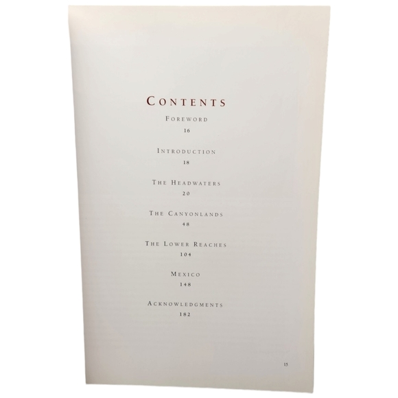 The Colorado: A River at Risk Photography Art Coffee Table Book - Picture 6 of 9